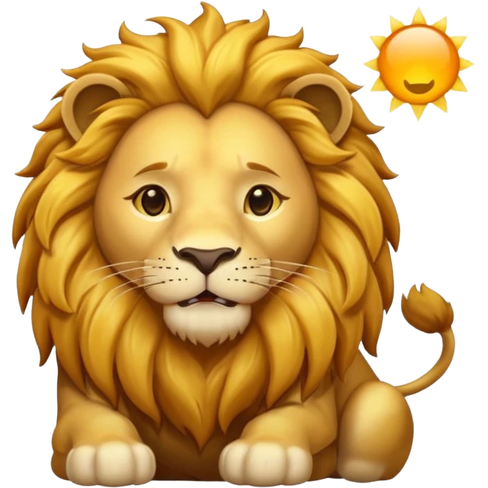 🦁🌞 emoji