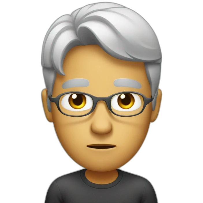 worried designer emoji