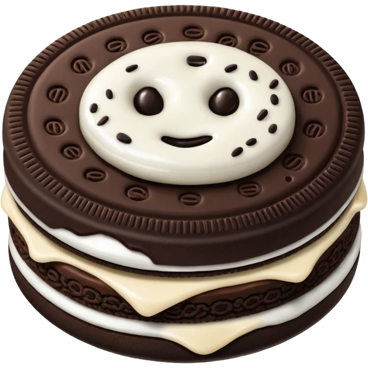 A oreo emoji