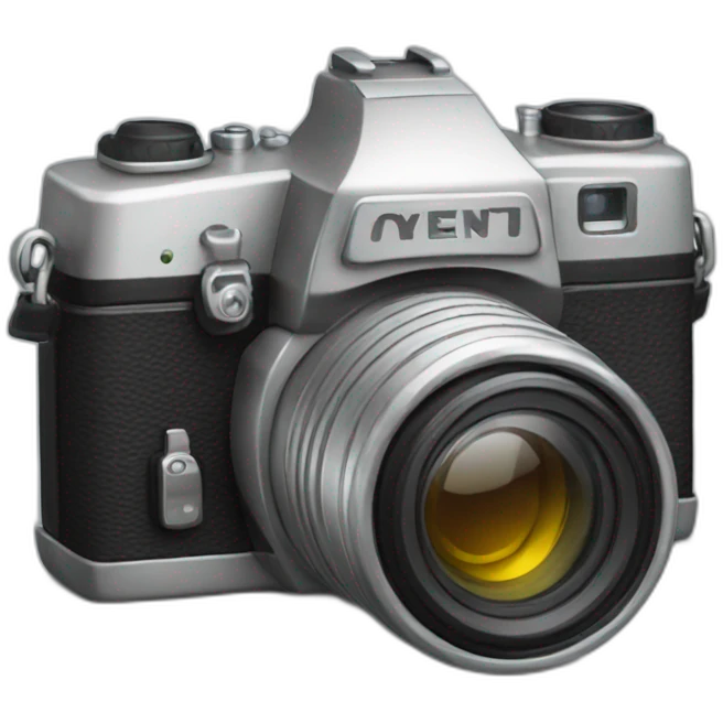 Camera with wheels emoji