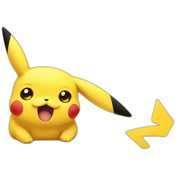 Pikachu sad emoji
