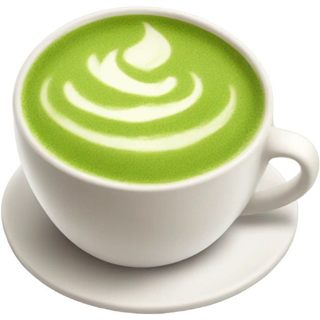 Matcha latte emoji