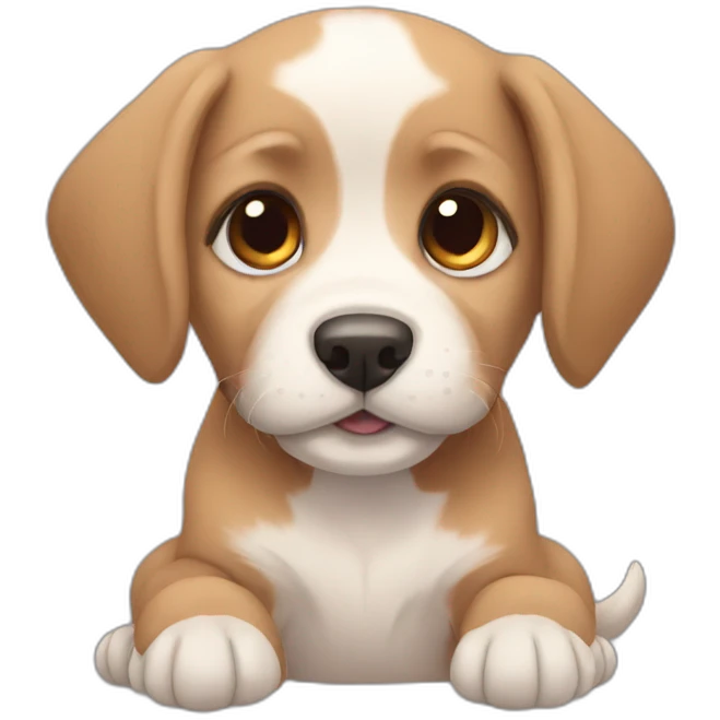 Puppy emoji