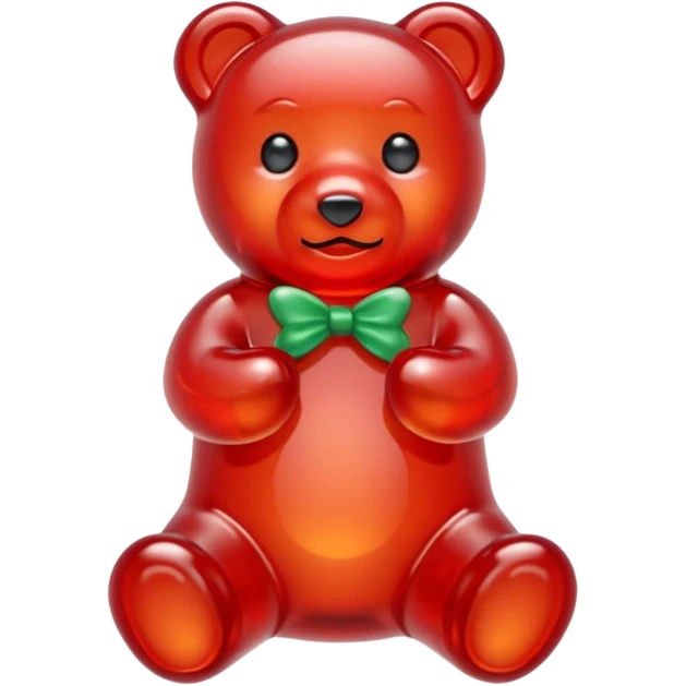 red Gummy Bears emoji