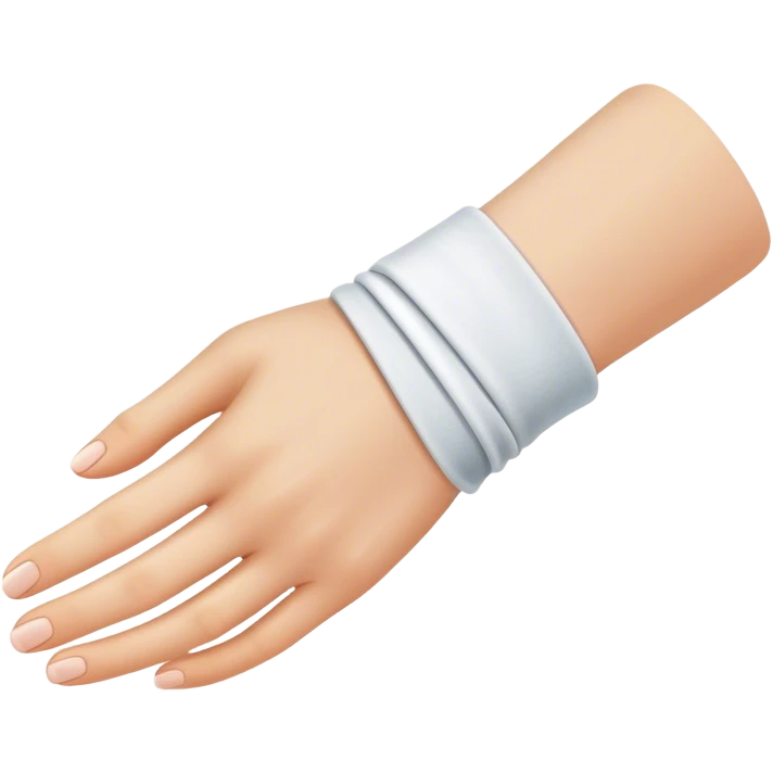 Wrist in cast emoji