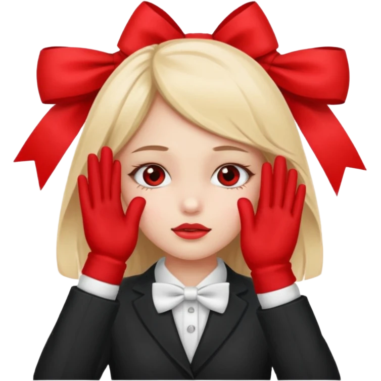 👧🏼🙈🎀🚩 emoji