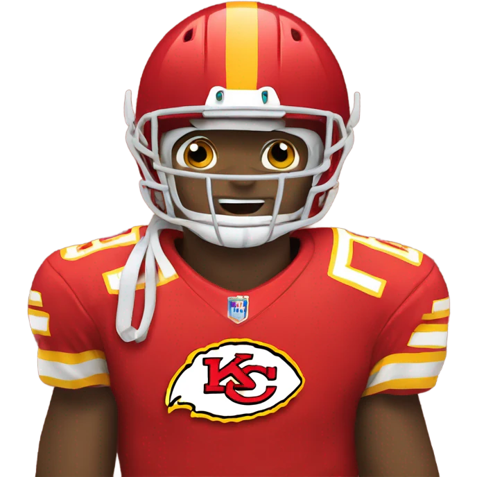 Chiefs football emoji