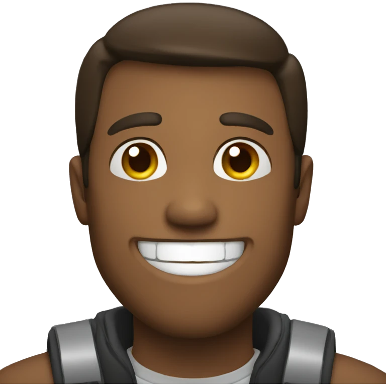a man smile emoji