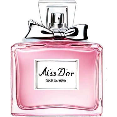 Miss Dior pefume  emoji