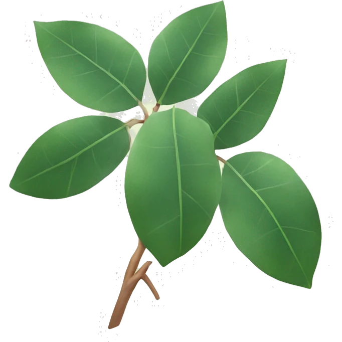 branch of eucalyptus leaves emoji