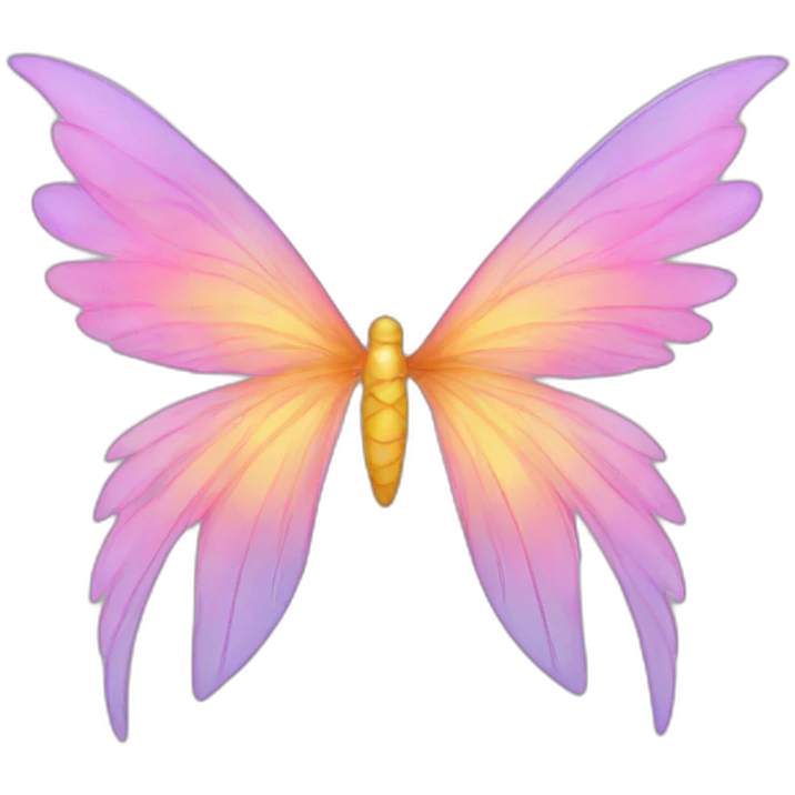 Fairy wings emoji