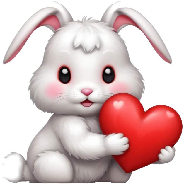 Bunny heart  emoji