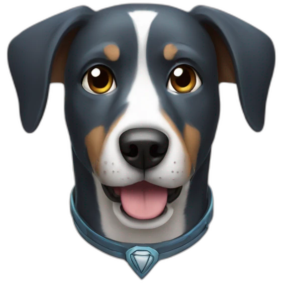 Super Hero Dog emoji