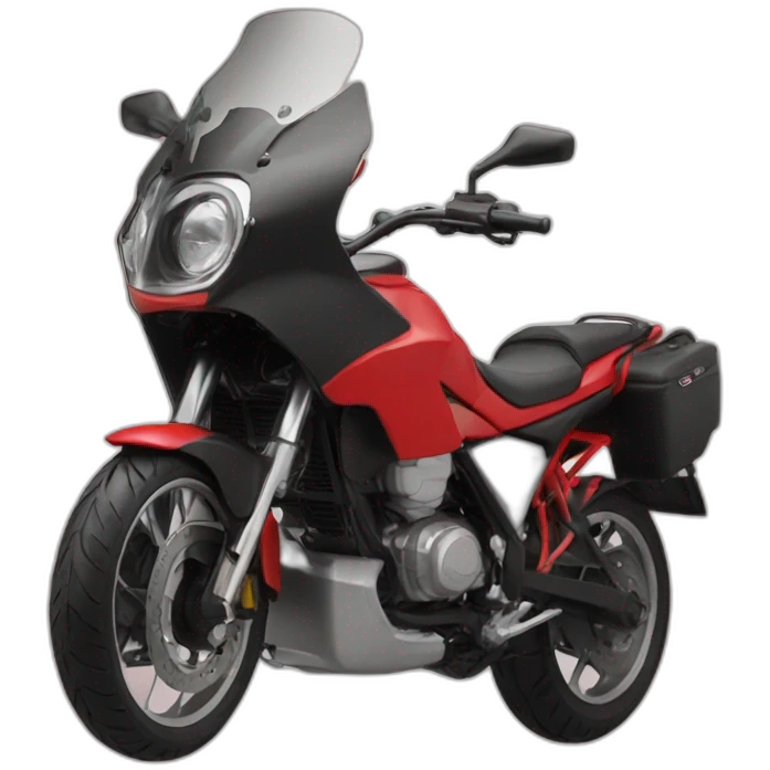 Moto-rouge emoji