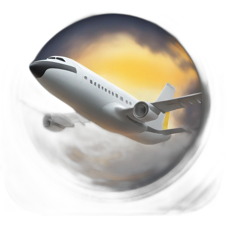 Aircraft engine leap emoji