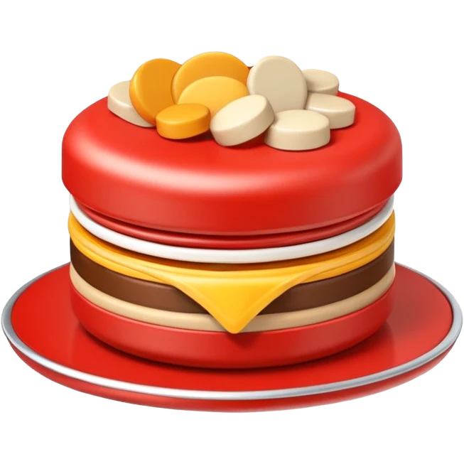 3D icon symbolizing reviewer and feedback, food app context, single object, modern and clean style, soft lighting, isolated, no background
 emoji