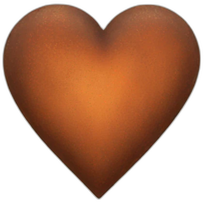 rusty heart emoji
