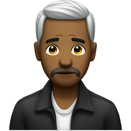 Sad musician emoji