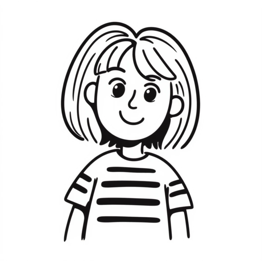 blonde girl wearing a t-shirt emoji