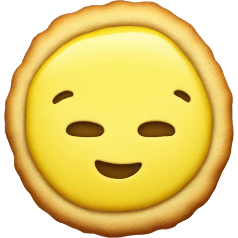 Lemon cookie emoji