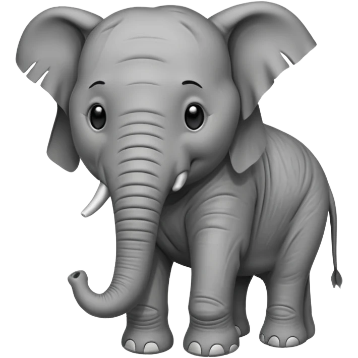 elephant freaking emoji