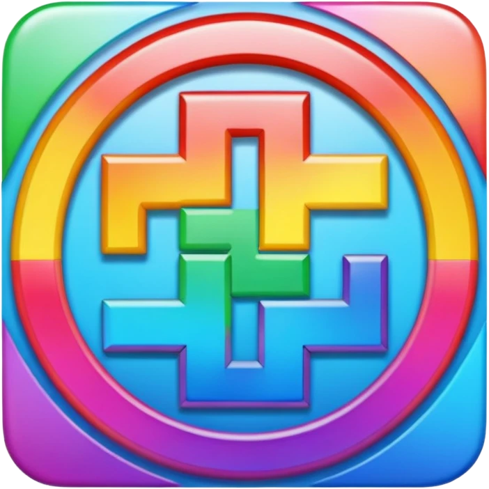 A rainbow swast emoji