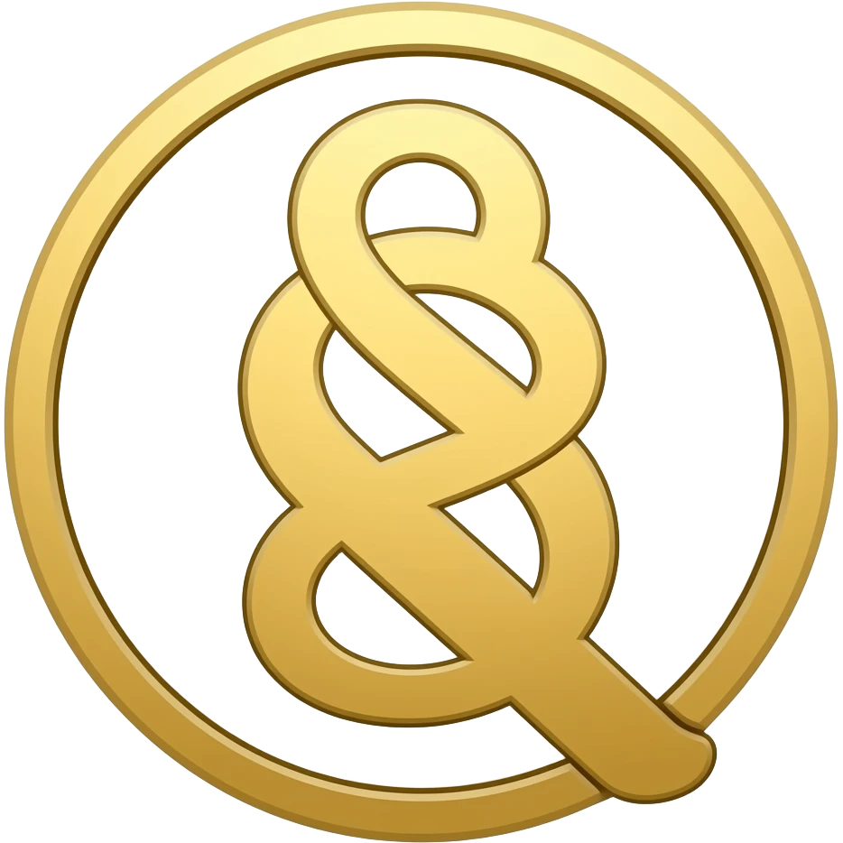 Crie um emoji do símbolo da terapia ocupacional e ele sera todo na cor dourada. emoji