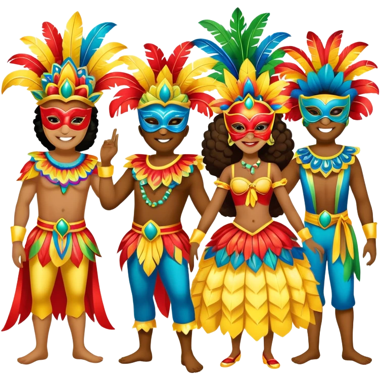 rio de janeiro carnival emoji