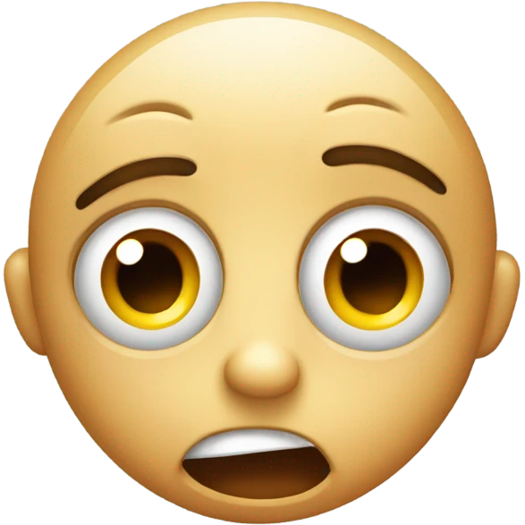 Emoji scratching eyeballs  emoji