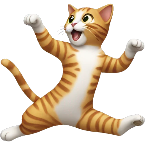 Cat dancing  emoji