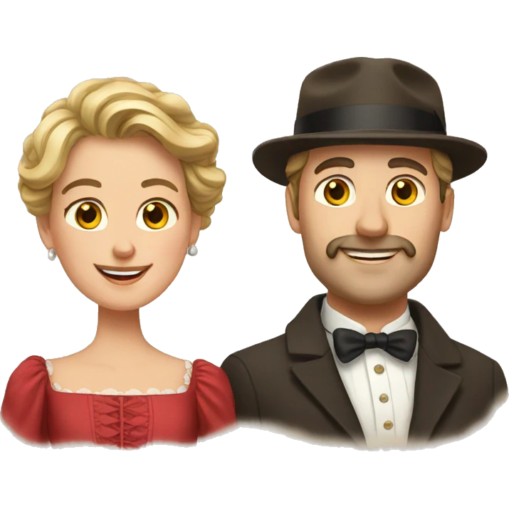 Austrian couple emoji
