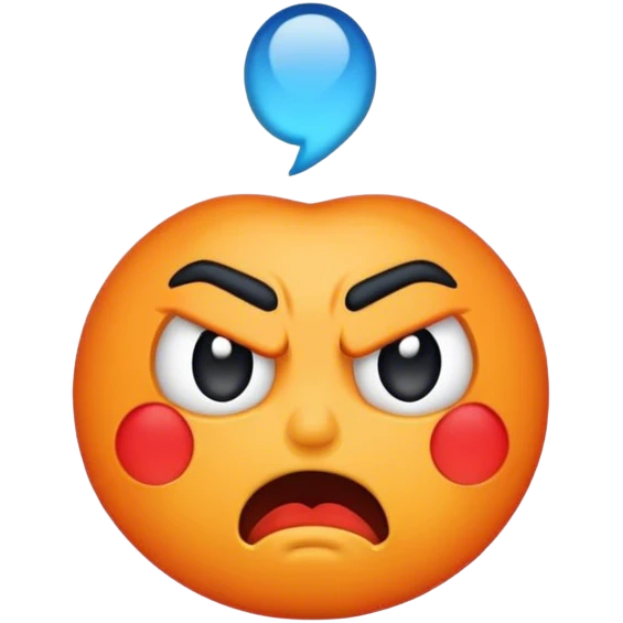 Super upset emoji