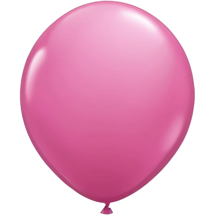 Pink glossy balloon  emoji
