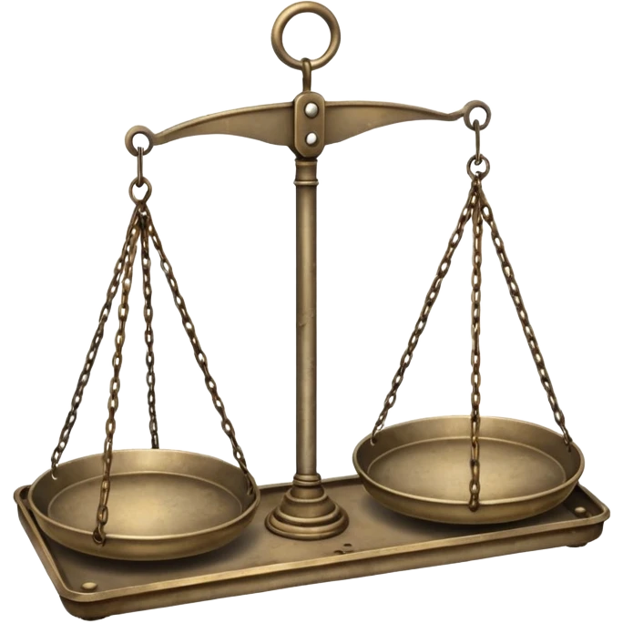 Hanging Balance Scales emoji