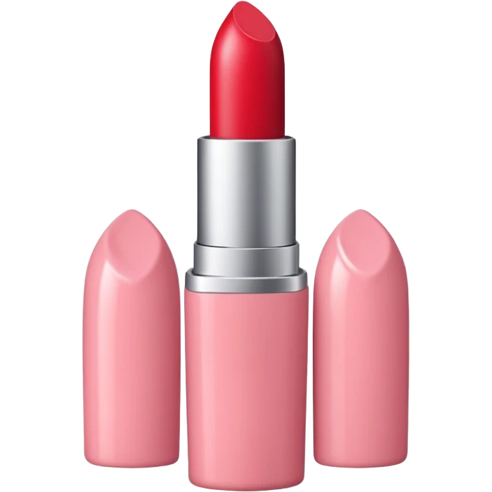 Strawberry milk color lipstick emoji