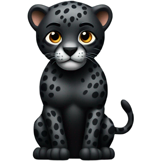 black cheetah  emoji