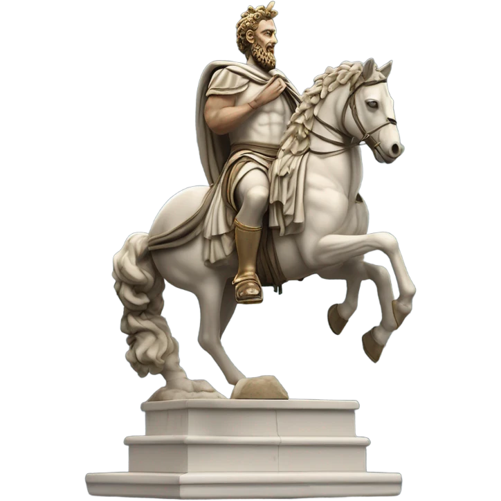 statue of Marcus Aurelius emoji