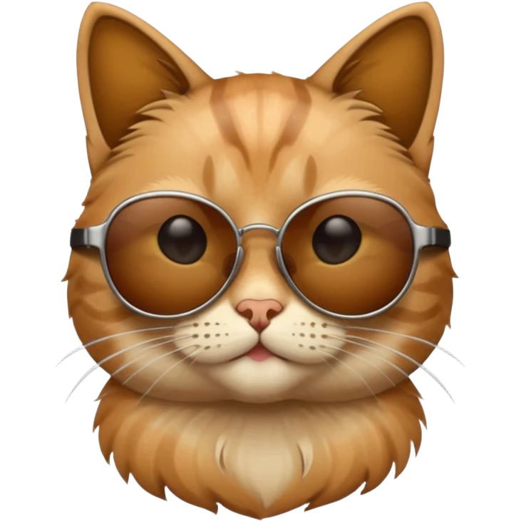 Cat wearing sunglasses emoji