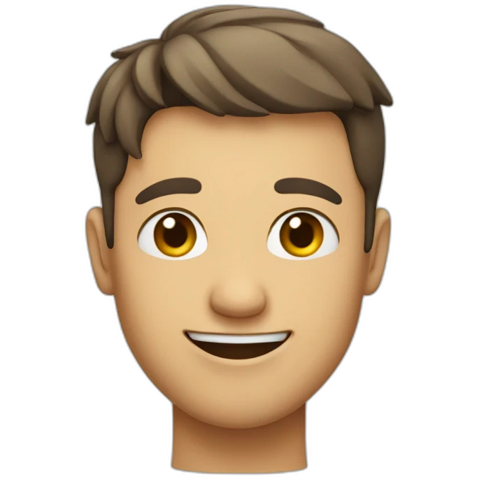 A man winks and likes with his hand emoji