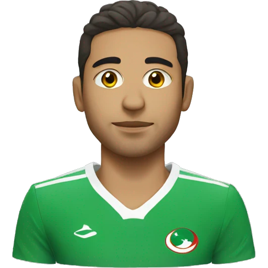 Football player from Algeria emoji