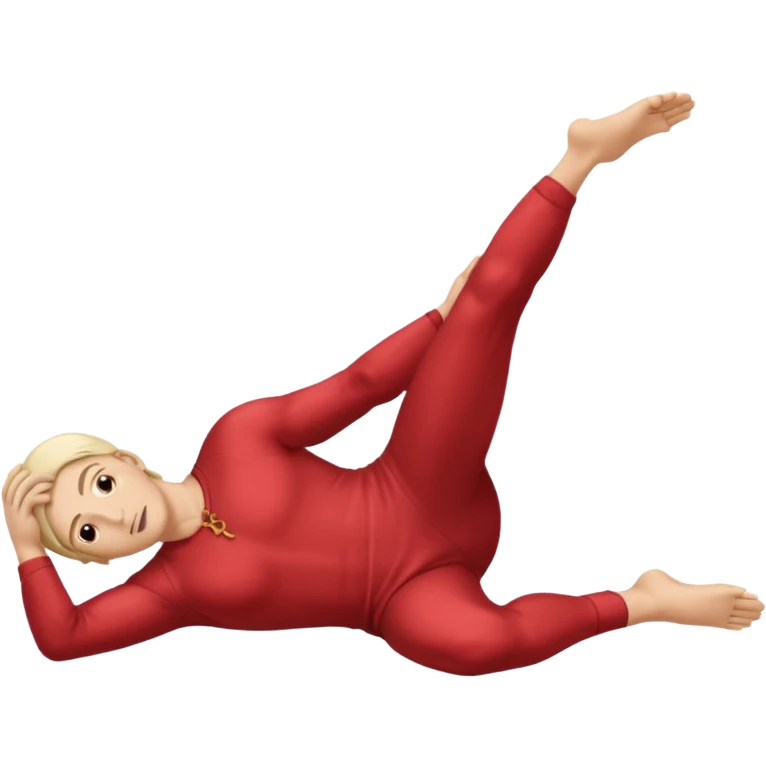 fullbody apostle in prone pose, better human anatomy, clear prone position emoji
