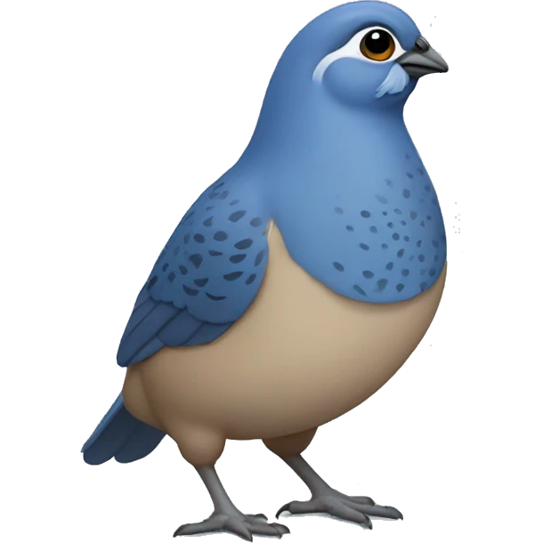 Blue Quail emoji