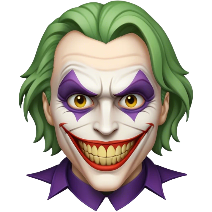 Joker saying Ha Ha Ha emoji