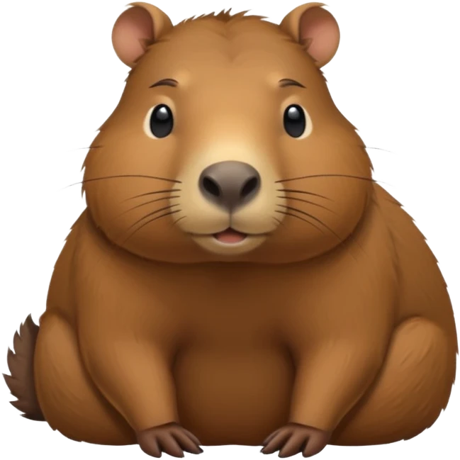 Capibara emoji