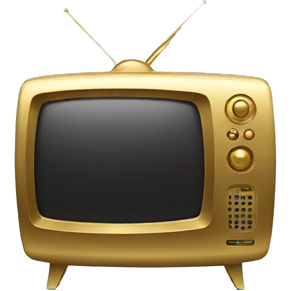 gold tv emoji