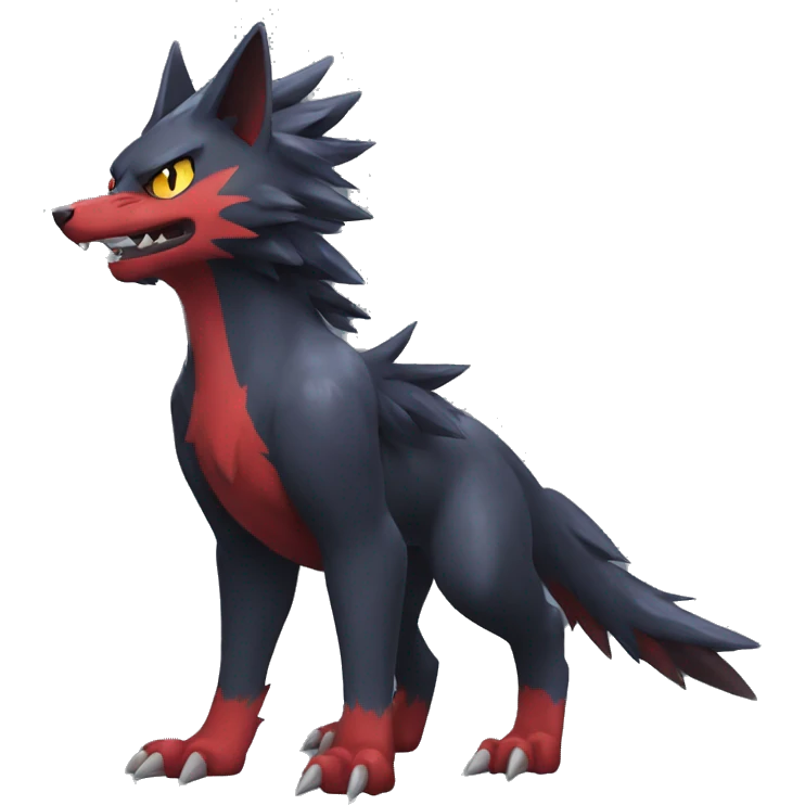 Nargacuga-Litten-Zoroark full body emoji