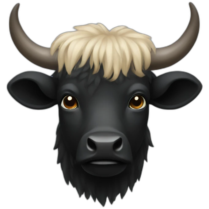 black auroch emoji