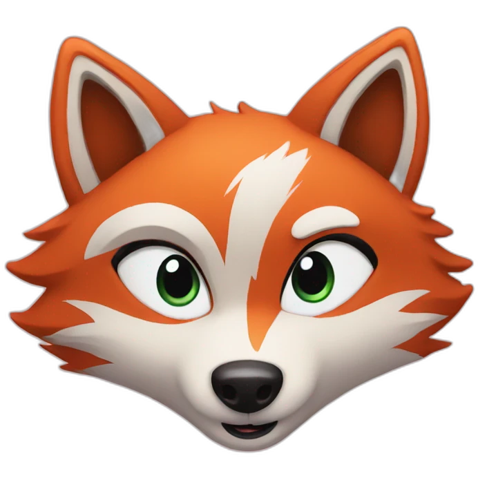Foxy love emoji
