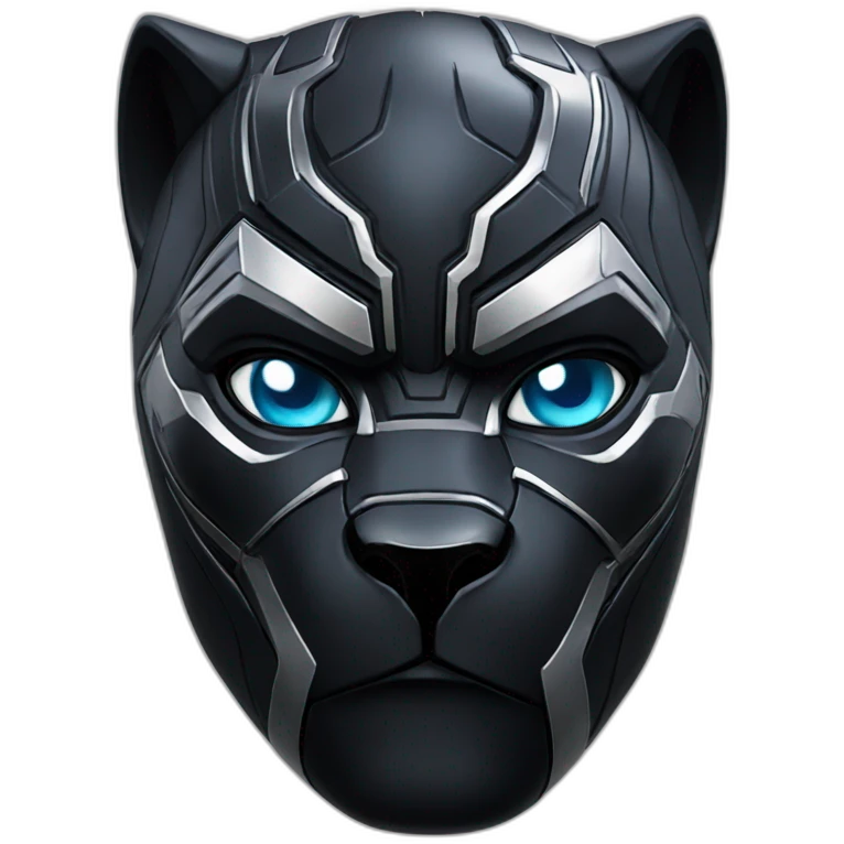 Black Panther, mask, Marvel emoji