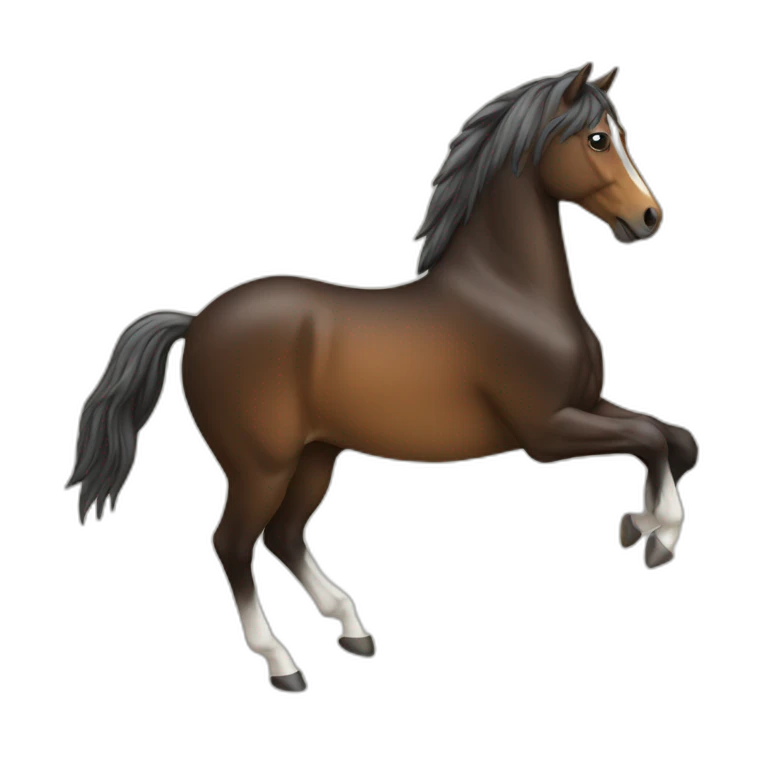 Cheval sur cheval emoji